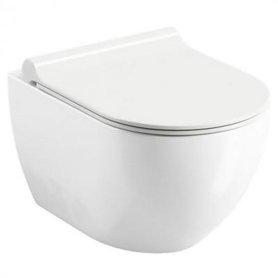 Aragio wall hung toilet with double flush