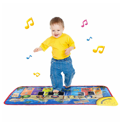 Musical piano rug